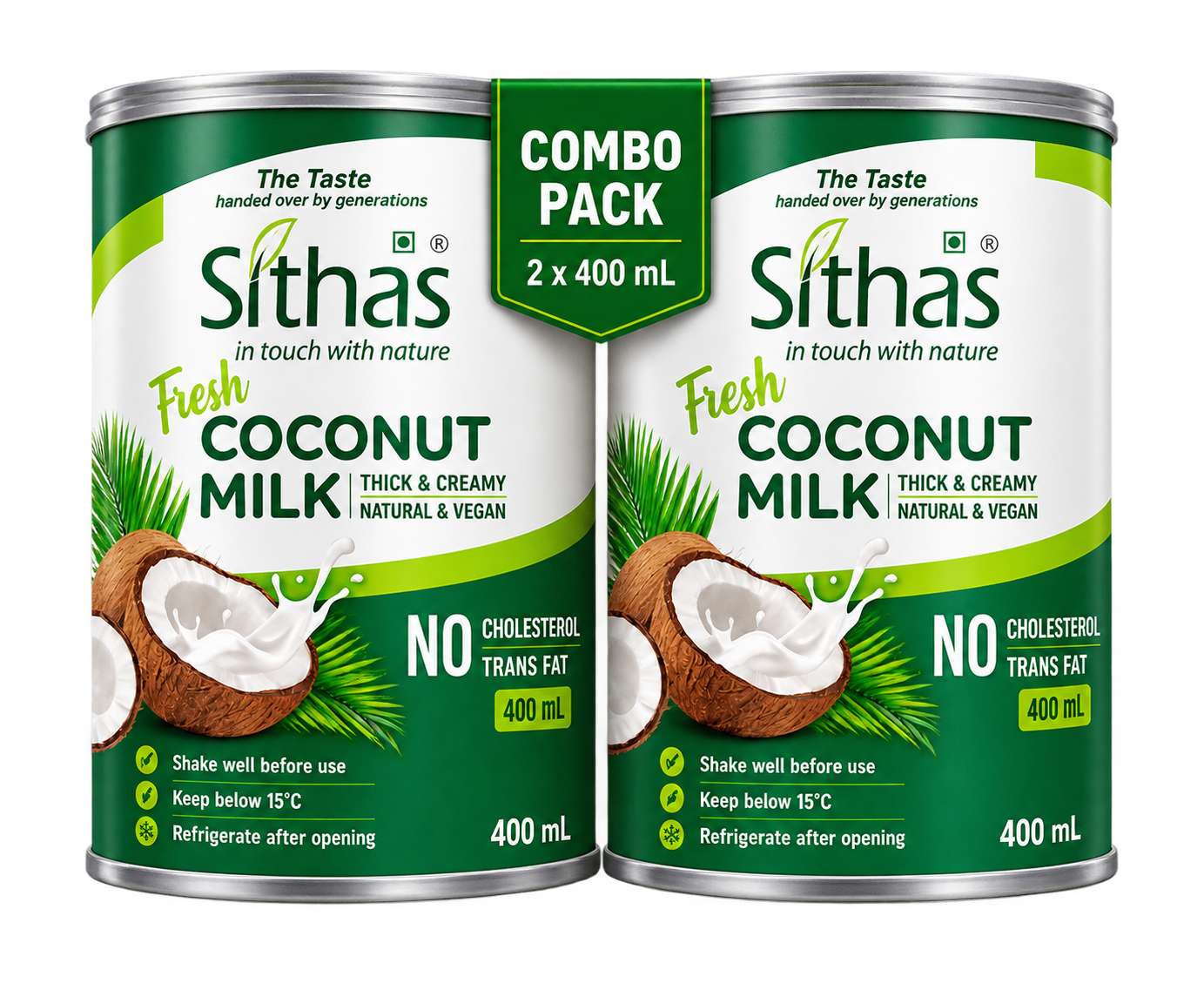 Coconut Milk Combo Pack (2x400 mL)